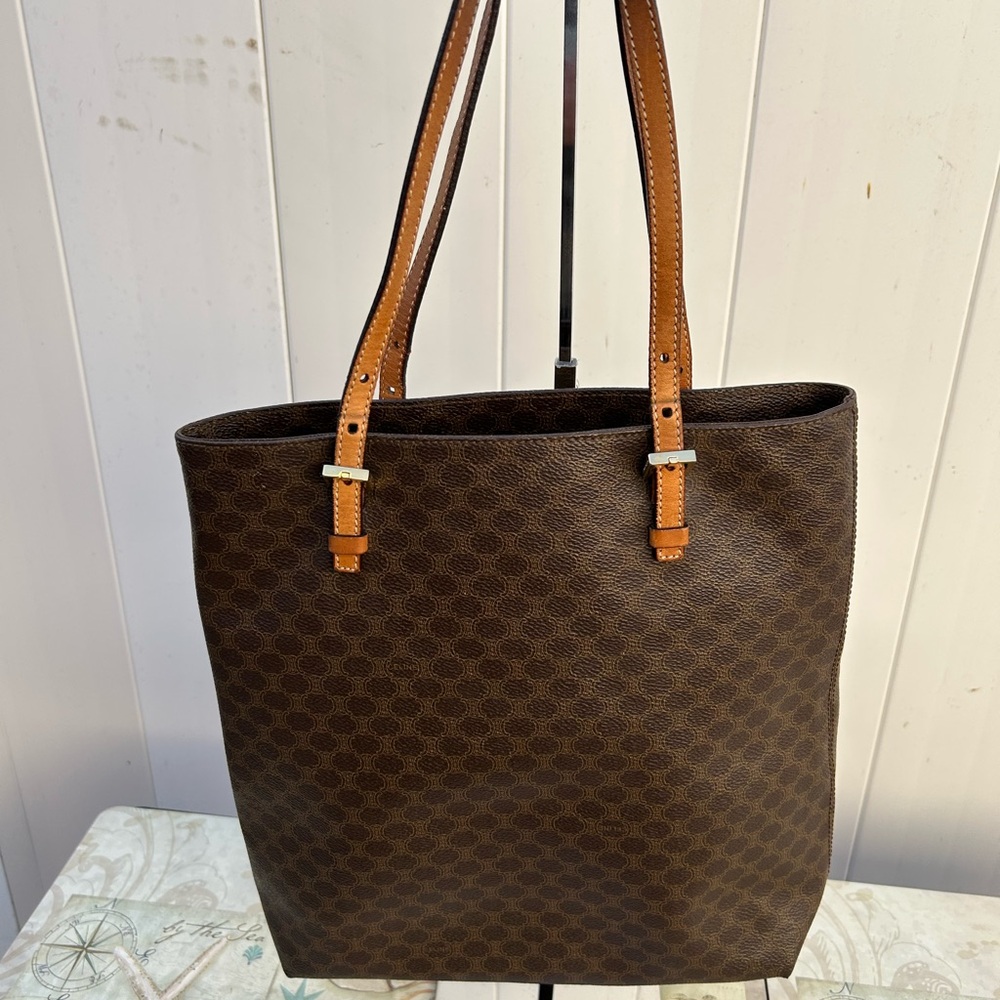 Celine Macadam Shoulder Bag/Tote